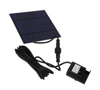 SUPVOX Miniature Solar Water Pump Floating Fountain Pump for Outdoor Garden Fish Automatic Solar Powered Aerator with Multiple Patterns Energy Saving Oxygen Circulation for Baths and