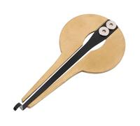 SUPVOX Mongolian Oral Stringed Zither Beginners Musical Instrument Portable Mouth Harp Percussion Instruments for Adults Mini Harp Metal Golden