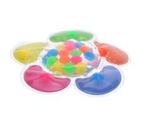 SUPVOX Montessori Color Sensory for Soft Ergonomic Return Fidget Prop Cognitive Development Color Sorting Game for Home Kindergarten and Party Activities