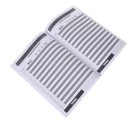 SUPVOX Monthly Bill Organizer Notebook with Blue Cover - Household Budget Tracker and Bill Payment Checklist - Financial Planner Journal for Family Expense Management and Monthly Budget