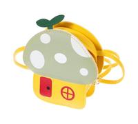 SUPVOX Mushroom Change Bag Pu Cartoon Shoulder Purse