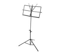 SUPVOX Music Sheet Stand Folding Music Tripod Stand for Musical Instrument Black Small