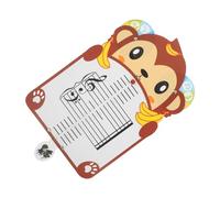 SUPVOX Music Staff Lap Board Monkey Shape Music Theory Tools for Beginners Portable Note Card for Classroom Homeschool Piano Teaching Aid Cognitive Growth and Sensory Stimulation