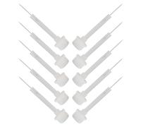 SUPVOX Nail Polish Brush Replacement Heads Pp Material 50pcs for Nail Art Precision Design Fine Detail Easy Replacement for Home Salon Use