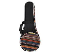 SUPVOX National Style Mandolin Case Travel Bag with Thick Oxford Cloth, Sturdy and Convenient Instrument Storage Backpack for Mandolin, for Traveling and Protection