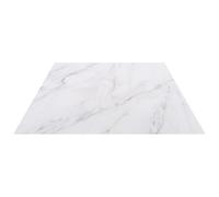 SUPVOX Natural Grey White Marble Rectangular Serving Tray Multifunctional Kitchen Fruit and Bread Cutting Board Reusable Storage Board for Home Countertop and Bathroom Organization