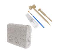 SUPVOX Natural Stone Excavating for Safe Archaeology Digging Kit Educational Stem Science for Boys and Cultivates Hands Skills and Independent Thinking