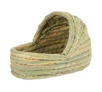 SUPVOX Natural Straw Woven Chicken Nest Bed Small Sleep Nesting Box for Chickens Portable for Healthy Egg Laying and Comfortable Rest