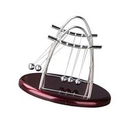 SUPVOX Newton's Cradle Balance Balls Large Desktop Physics Experiment Tool for Home and Office Decoration Enhances Learning of Energy Dynamics and Hands Skills