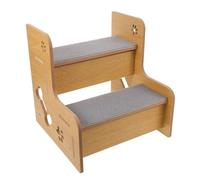 SUPVOX Nonslip Pet Stairs for Small Dogs Cats Year-round Comfortable Dog Steps for Bed Sofa Senior-friendly Portable Puppy Ladder with Space-saving Design and Anti-slip Surface