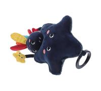 SUPVOX Ocean-themed Hanging Soft Sensory Octopus with Wind Chimes for Crib Stroller Pram Mobile for Reaching Grasping Coordination and Soothing Playtime