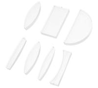 SUPVOX Optical Lens Set: 7Pcs Acrylic Convex and Concave Lenses Physics Optics Teaching Tools Science Experiments Kit for Middle School Laboratory