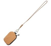 SUPVOX Outdoor Leisure Small Hanging Purse with Lanyard, Portable Coin Purse Pocket for Keys and Credit Cards, Military Green Multifunctional Id Card Bag for Travel and Sports