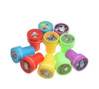 SUPVOX Outer Space Cartoon Stampers for Boys and Girls Party Favors, 10 Plastic Small Scrapbook Stamps Random Space Patterns for Classroom Rewards and Crafting