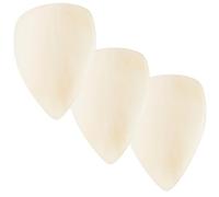 SUPVOX Pack of 3 Natural Cattle Bone Guitar Picks Lightweight and Durable Guitar Plectrum Suitable for Acoustics and Bass Practical Accessory for Guitarists and Music Lovers