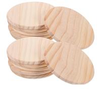 SUPVOX Painting Coasters Reusable Coasters Wood for Crafts Simple Beautiful Delicate Design Easy for DIY Use Practical Dining Table Decoration