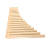 SUPVOX Pan Flute Instrument with 18pipe Design 18 Pipes Portable Traditional Panpipe Made of Lightweight Abs Plastic to Improve Vital Capacity for Beginners and Experienced Players