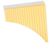 SUPVOX Panpipes Pan Flute Instrument for Beginners and Adults Key of c for Learning and Teaching Musical Skills Lightweight Woodwind Design