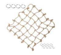 SUPVOX Parrot Climbing Net Hammock for Bird Cage Woven Hanging Pet with Strong Wear Resistance for Parakeets Cockatiels Conures Birds Rest and Exercise