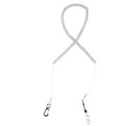 SUPVOX Parrot Flying Rope with Foot Ring Harness Durable Bite Training Leash for Parakeets Cockatiels Lovebirds Outdoor Safe Flight Freedom