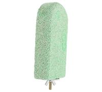 SUPVOX Parrot Grinding Stone Stand Wear-resistant Stone Platform for Teeth Beak Grinding Bird Perch Cage with Hanging Ring Easy Attachment for Parrots and Birds