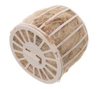 SUPVOX Parrot Nest Basin with Mixed Jute Fibers Hanging Bird Breeding Bowl for Pigeons and Canaries Natural Texture Nesting Behavior and Egg Protection in Cage