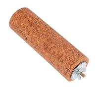 SUPVOX Parrot Perch Grinding Stick Wooden Rod Large Chewing Claw Care Stand for Cage Suitable for Cockatiels and Parakeets