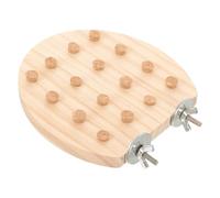 SUPVOX Parrot Playstand Bird Perch Platform Wooden Bird Cage Accessory Training Perch for Parrots