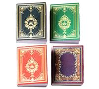 SUPVOX Pcs Miniature Bible Books for Dollhouse Decor Mini Study Room Accessories Safe Paper Material Miniature Books Adorn