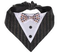 SUPVOX Pet Bandana for Dogs Cotton Material Adjustable Cute Scarf for Formal Occasions Everyday Wear