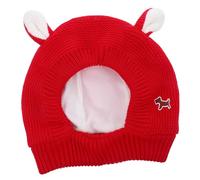 SUPVOX Pet Dog Knitted Hat for Winter Bunny Ears Warm Beanie Cap for Large Dogs Windproof