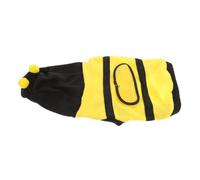 SUPVOX Pet Dress Up Costume Bee Outfit for Dogs and Cats Yellow Black One Piece Clothes S for Pets Comfortable Cosplay Suit for Outdoor Walks and Photos