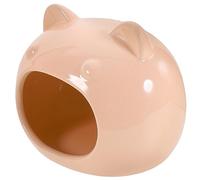 SUPVOX Pet Hideout Ceramic Hamster Habitat Small Pet House Rat House Adorn Cozy Home for Hamsters Boredom Breaker
