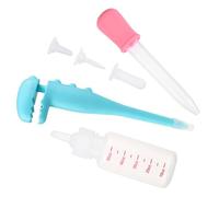 SUPVOX Pet Nursing Bottle with Innovative Nipples for Newborn Kittens Puppies and Small Pets Multipurpose Liquid Feeder Kit for Stress Feeding and Medication Administration