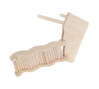 SUPVOX Pet Rest Platform for Hamster Cage Wooden Ladder Small Hamster Habitat Decor Platforms Climbing Ladder Items