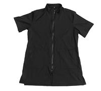 SUPVOX Pet Salon Beautician Clothes Xl Black Chinlon Grooming Smock for Dogs Cats Static Pet Cosmetologist Uniform for Home and Outdoor Grooming Nail Cutting and Hair Cutting Workwear
