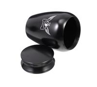 SUPVOX Pet Urn Stainless Steel Mini Heart-shaped Decorative Bone Ash Urn for Cremation Keepsakes Pet Hair for Home Display