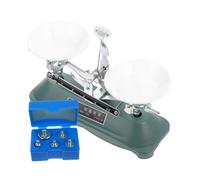 SUPVOX Physics Test Table Balance Scale with Weights Tray Mechanical Balance Instrument for Chemistry and Physics Experiments in School Laboratory