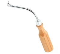 SUPVOX Piano Tuning Kit Piano String Hook Professional Spanner Comfort Grip Wooden Handled Tool