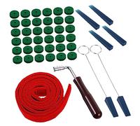 SUPVOX Piano Tuning Tool Kit Includes Temperament Strip Tuning Hammer Rubber Mutes and Felt Washers Essential for Professional Piano Tuners and Beginners