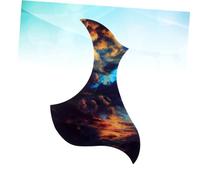 SUPVOX Pick Guard Sticker for Folk Acoustic Guitar Self-Adhesive PVC Scratch Plate Protective Thin Film