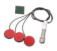 SUPVOX Piezo Pickup for Acoustic Guitar Banjo Mandolin Violin Lightweight Multifunctional Eq Transducer with Adhesive and Strap Easy Installation for Folk and Classical Instruments