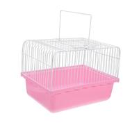 SUPVOX Pigeon Nest Box Portable Small Birdcage Lightweight Travel Carrier for Lovebirds Parrots Finches and Small Animals Observation Window
