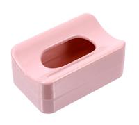 SUPVOX Pink Nail Glitter Powder Box with Practical Plastic Material and Delicate Design, for DIY Nail Powder Storage and Manicure Art Supplies Container