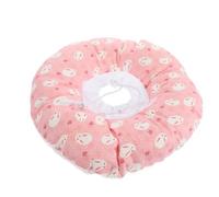 SUPVOX Pink Pet Cat Collar with Adjustable Pp Cotton Material, Prevents Scratching and Biting, Comfortable Fit for Sterilization Operation and Irritability, Neck Size Adjustable from 13
