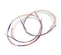 SUPVOX Pipa Strings Set 4pcs Chinese Lute Steel Strings Full Set for Learners Players Musicians Crisp Sound Rich Overtones Easy to Replace for Practice