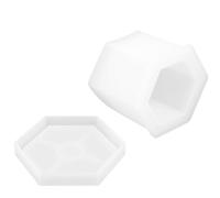 SUPVOX Planter DIY Mold Flowerplanter Silicone Molds Hexagonal Shape Reusable Heat Resistant Silicone Material for Handmade Crafts