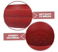 SUPVOX Plastic Bird Nesting Bowl for Pigeons Reusable Breeding Hatching Nest Egg Basin Hollow Design Secure Resting Place for Beginner Bird Cage Nesting and Incubation