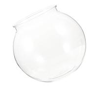 SUPVOX Plastic Fish Bowl 26l Anti-fall Aquarium Tank for Desktop Home Office, Decorative Fish Living Tank Suitable for Small Goldfish and Plant Storage