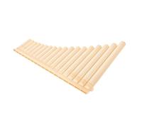 SUPVOX Plastic Panpipes Instrument and Easy to Learn Performance 18 Pipes Pan Flute Lightweight Design with Abs Plastic Material for Beginners for Music Education